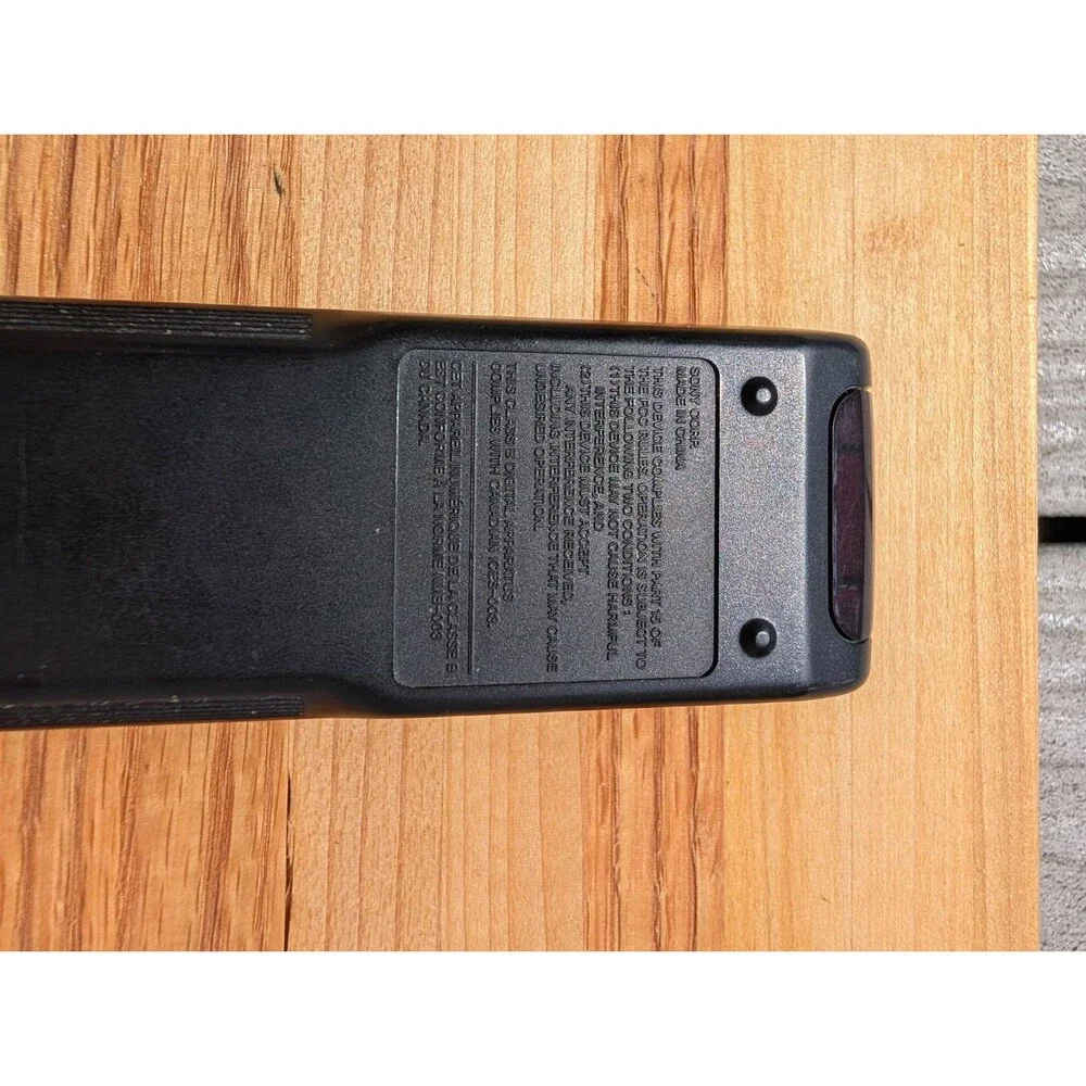 Sony RMT-V402 OEM VCR Remote Control Genuine Original Tested Working Black